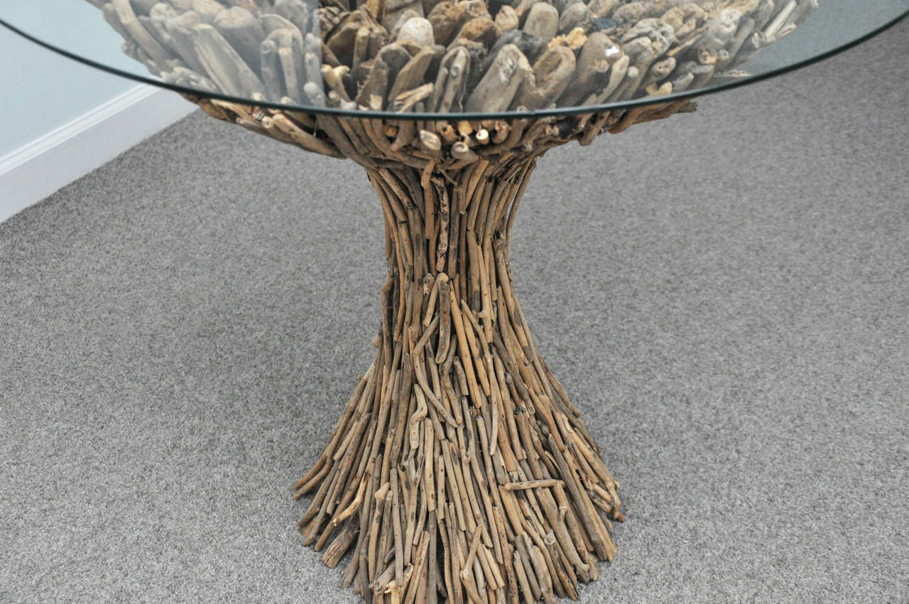 20th Century Woven Twig Table