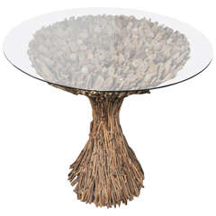 Woven Twig Table