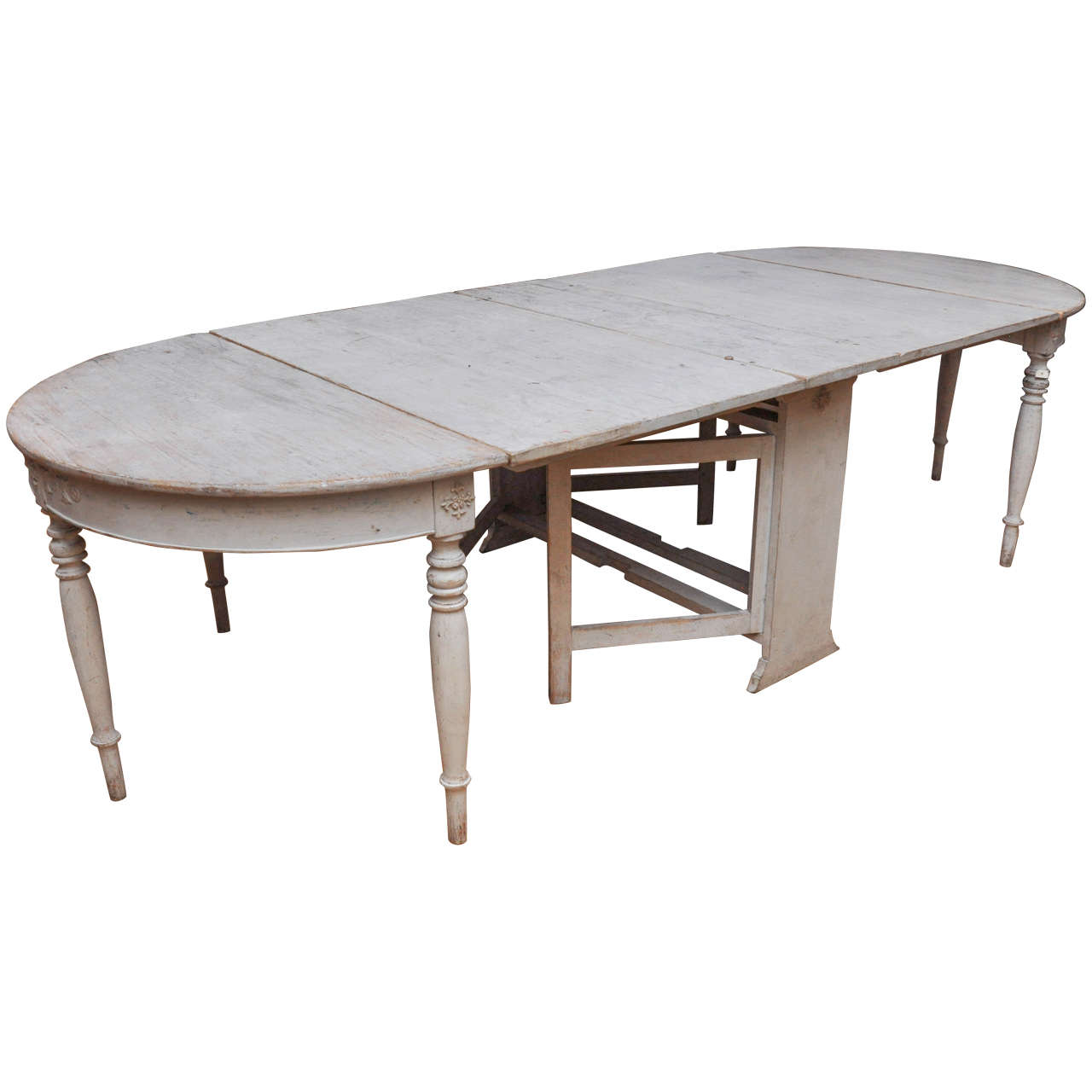 Swedish Gustavian Dining Table For Sale