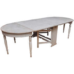 Swedish Gustavian Dining Table