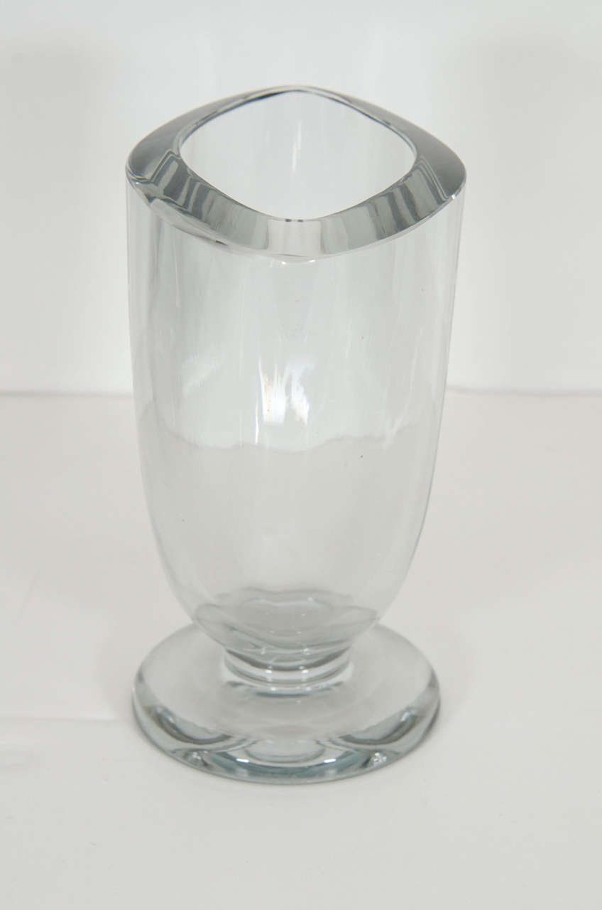 Crystal Vase In Excellent Condition In New York, NY