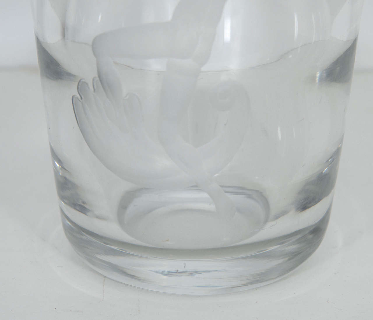Swedish Nautical Amphitrite Orrefors Crystal Vase