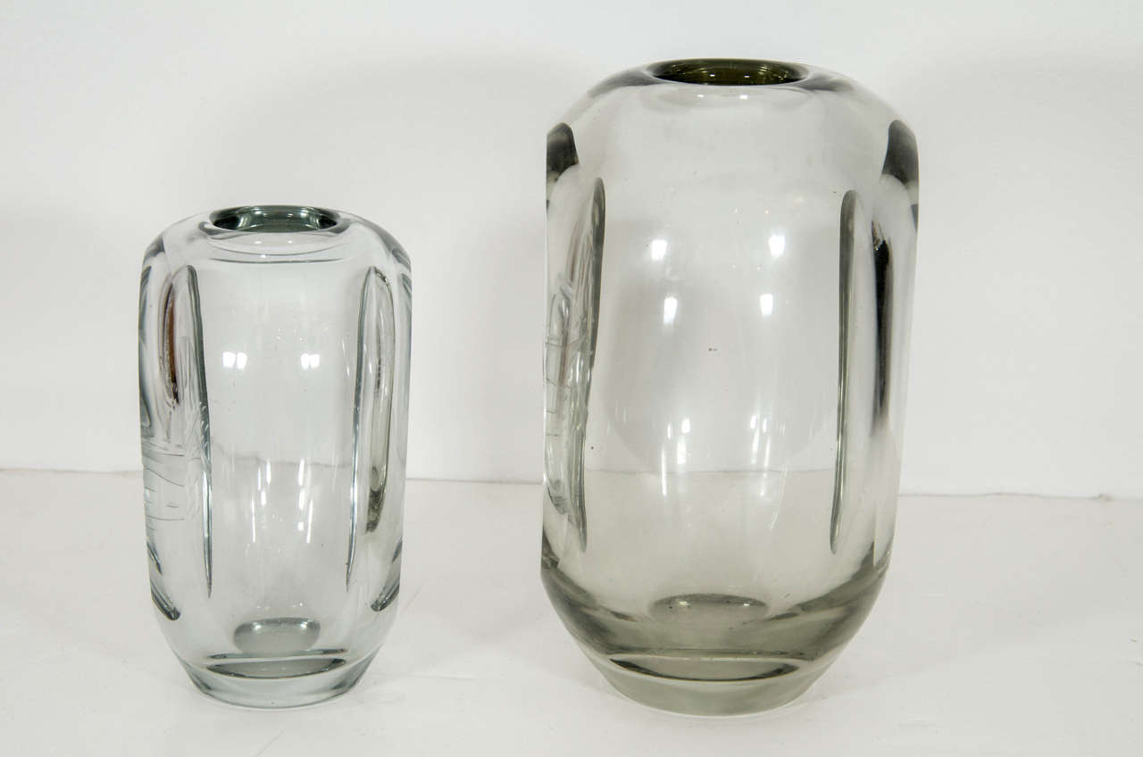 Sculpté Vases en cristal « Callisto Myth » en vente