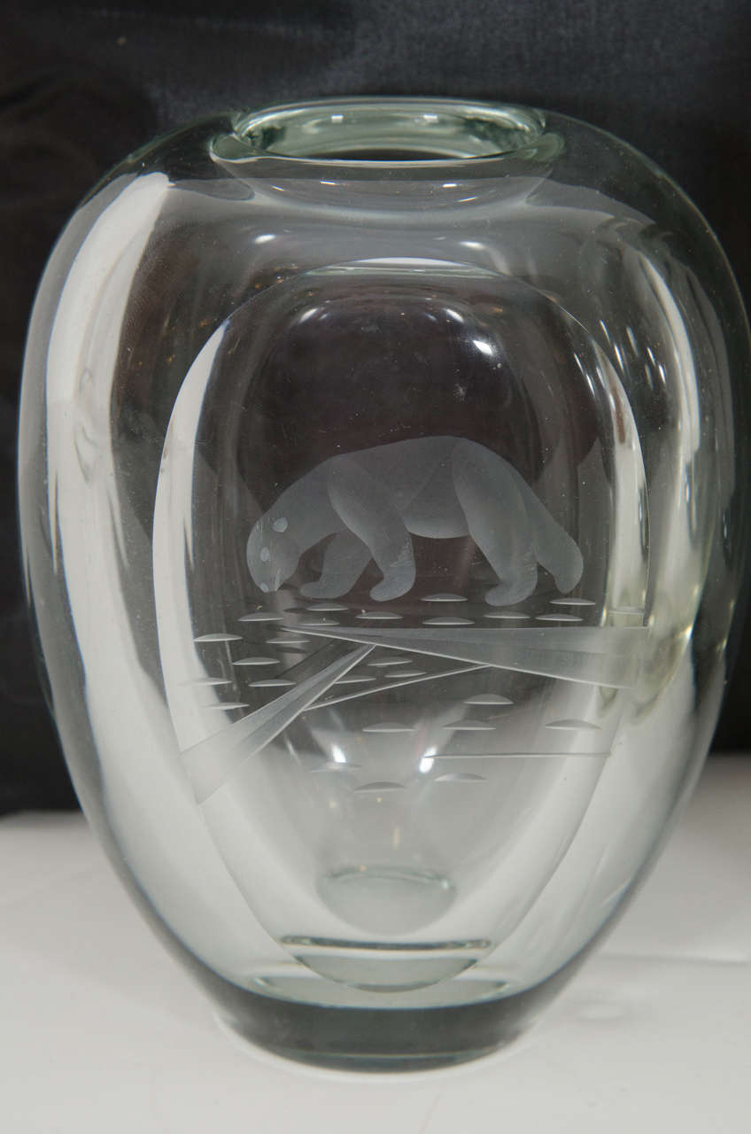 Vases en cristal « Callisto Myth » Excellent état - En vente à New York, NY