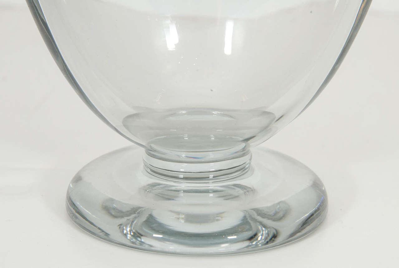 Crystal Vase For Sale at 1stdibs