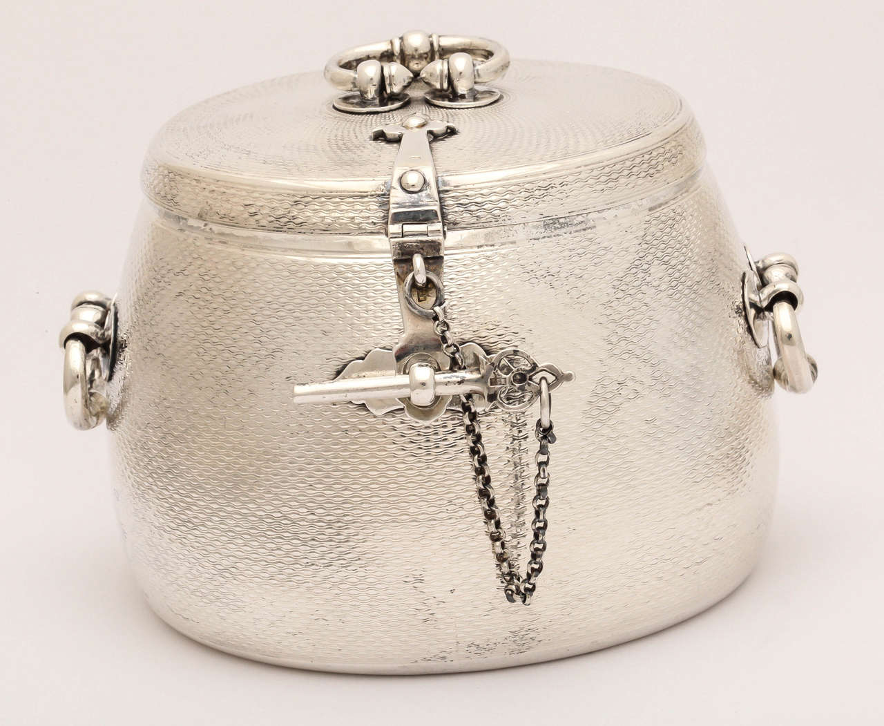 silver tea caddies