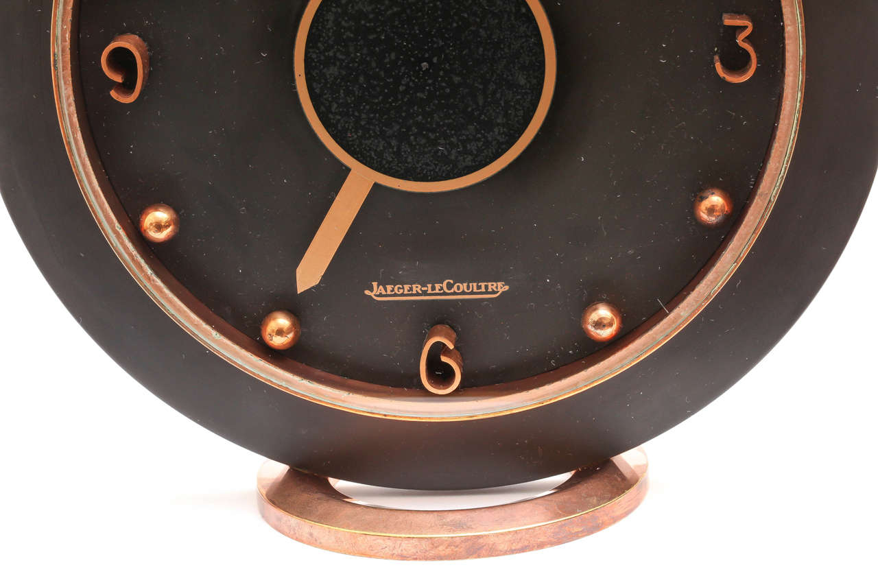 Swiss Jaeger-LeCoultre Clock