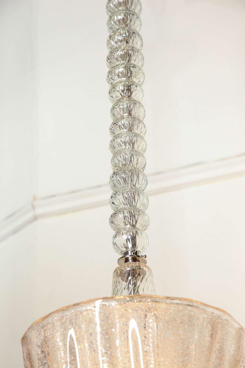 Chandelier Made by Barovier Toso In Excellent Condition In New York, NY