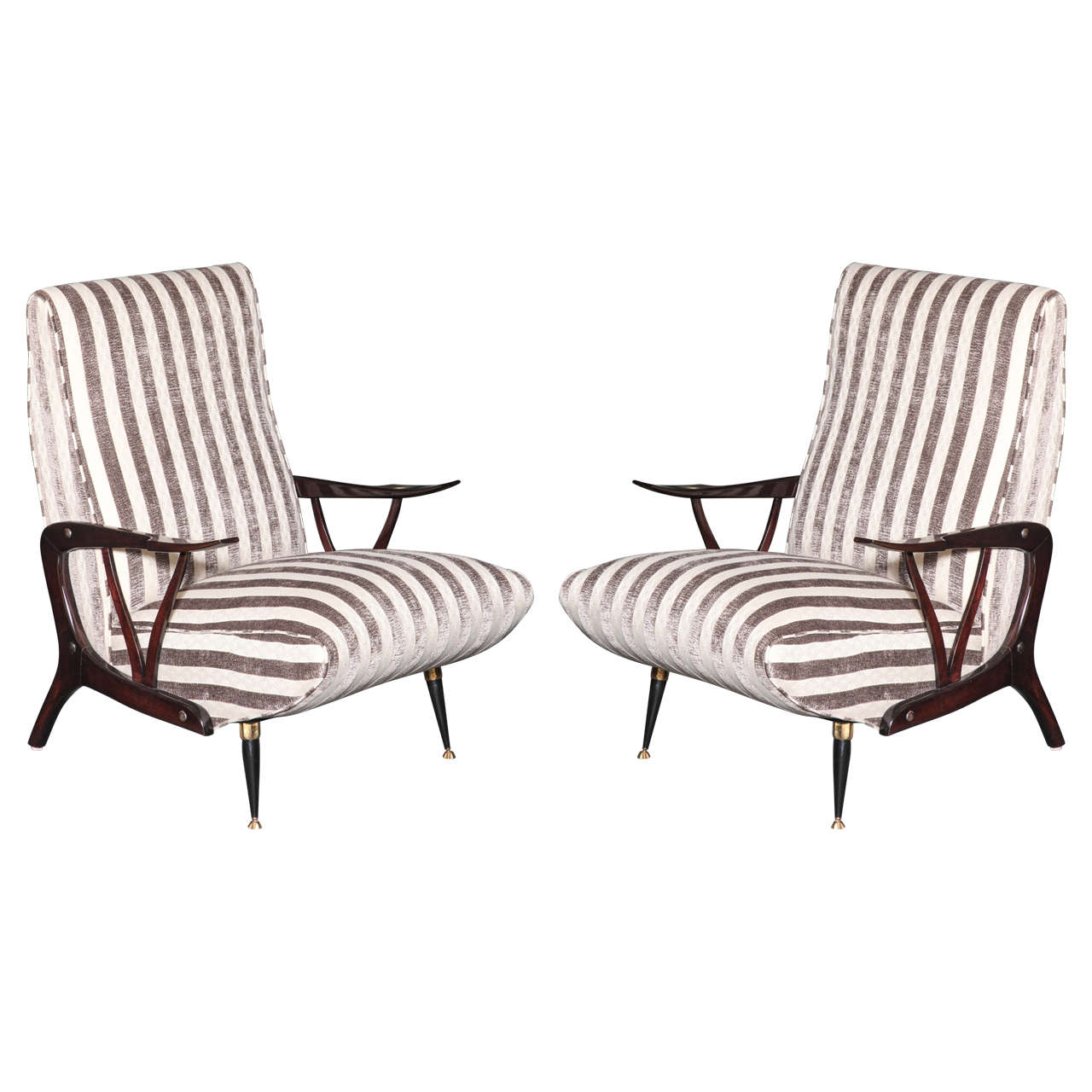 Pair of Armchairs Made in Milan