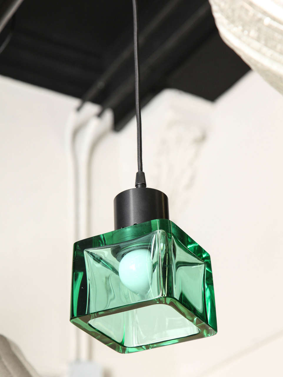Mid-20th Century Seguso Pendant Light Made in Venice