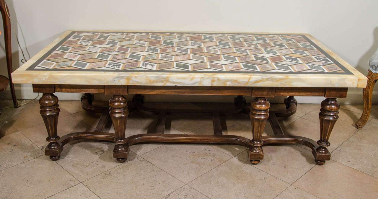 Specimen Marble Coffee Table