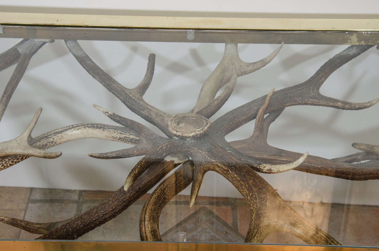 American Antler Coffee Table