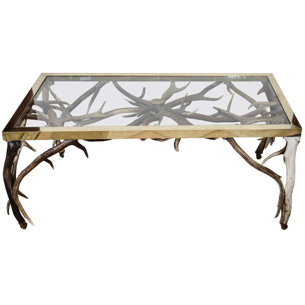 Antler Coffee Table at 1stDibs