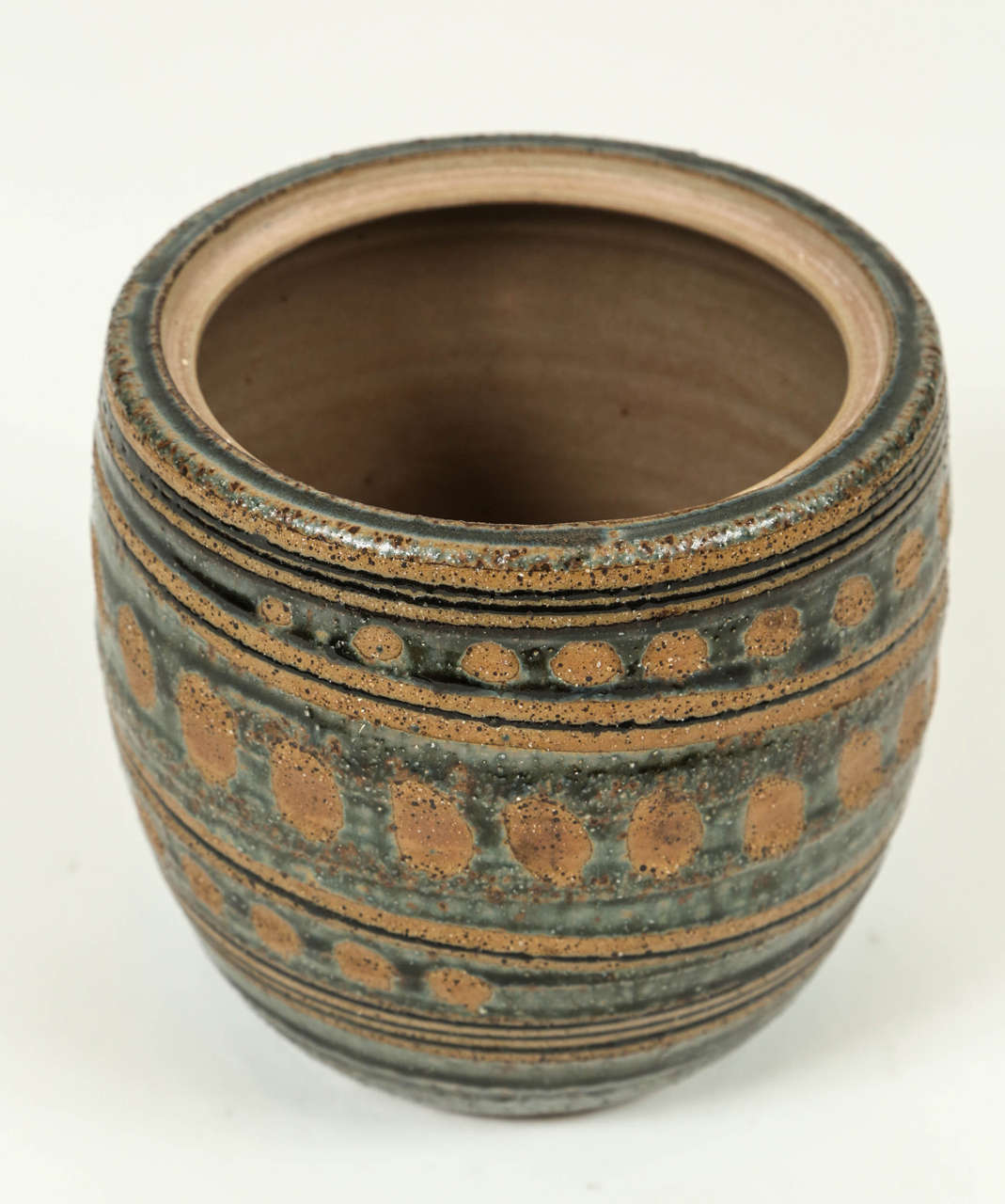 20th Century Vintage Pottery Jar For Sale