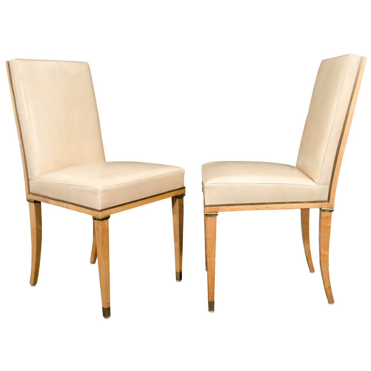 Andre Arbus Set of Twelve Dining Chairs