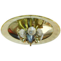 Outstanding Italian, 1940s Chandelier, Plafoniere, Fontana Arte, Pietro Chiesa 1