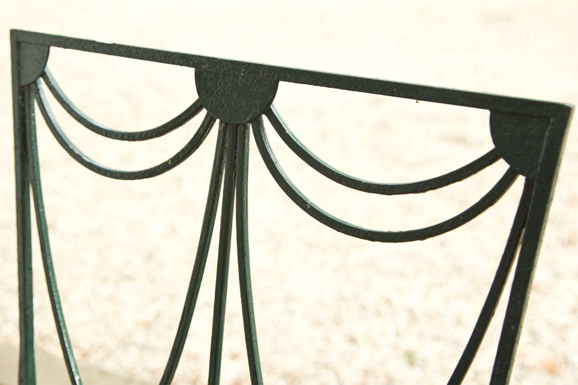 Refined Iron Side Chairs 1