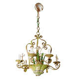 Whimsical French Art Deco Chandelier