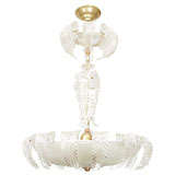 Lucite chandelier by Bagues