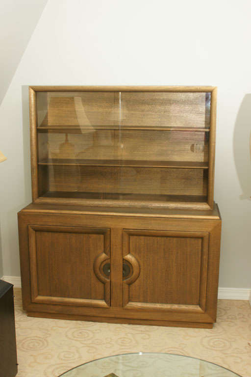 Two Piece Cabinet By Paul Laszlo