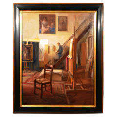 Painting by Angel Ramiro Sanchez