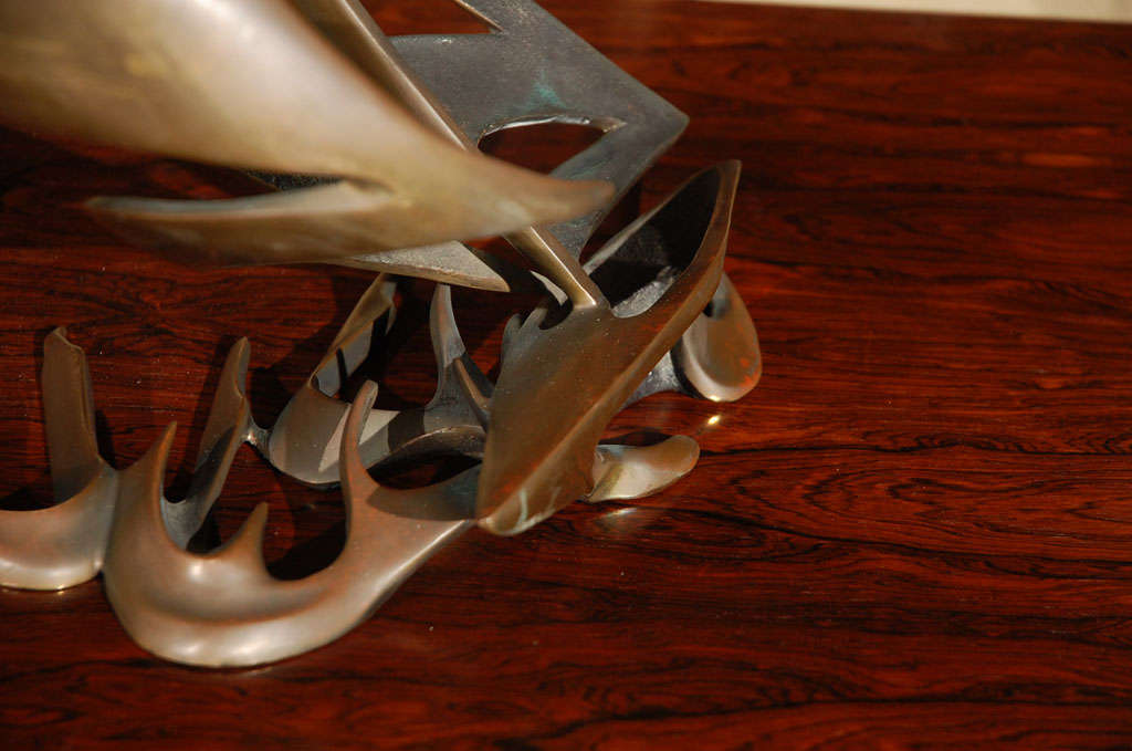 Bob Bronze Sculpture, Sail Boat Signed/dated/ at 1stdibs