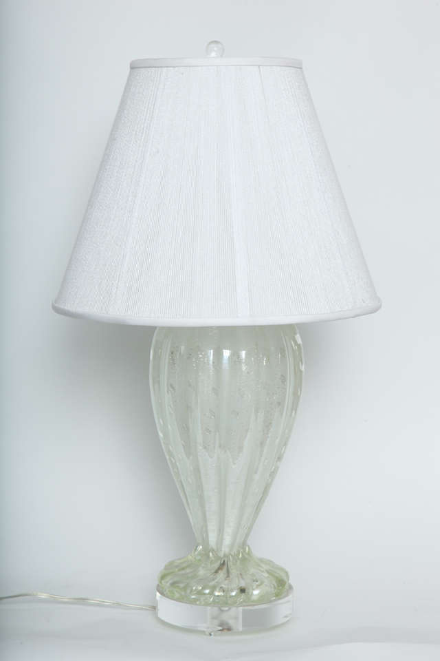 Vintage Murano Table Lamp