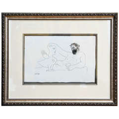 Pablo Picasso Lithograph, edition of 64, AFAT