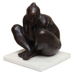 Bronze Nude by Jose Luis Cuevas