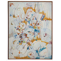 Abstract Oil on Canvas, 1964