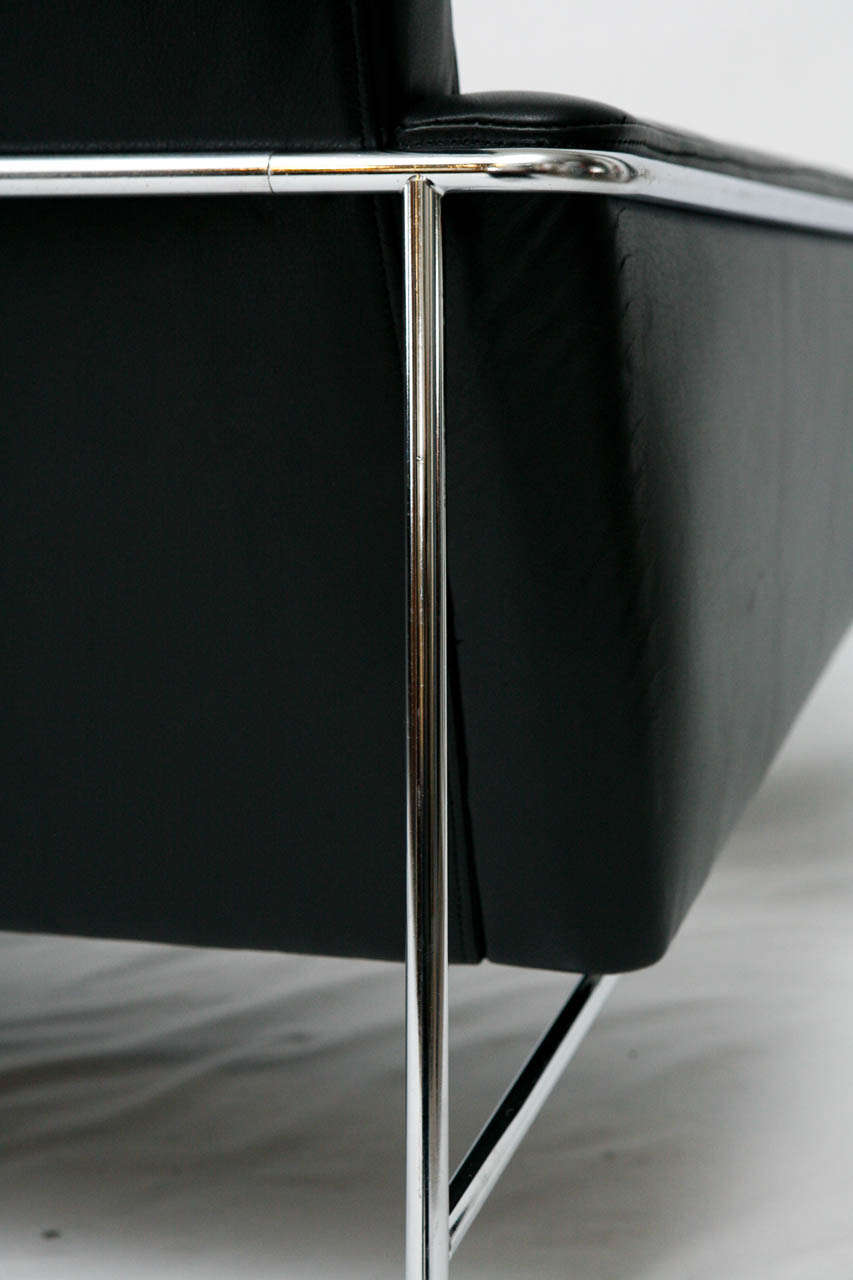 Chrome Assiette de banquet « SAS » d' Arne Jacobsen