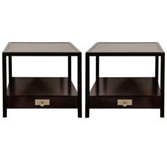 A Pair of Michael Taylor End Tables A Pair of Michael Taylor End Tables