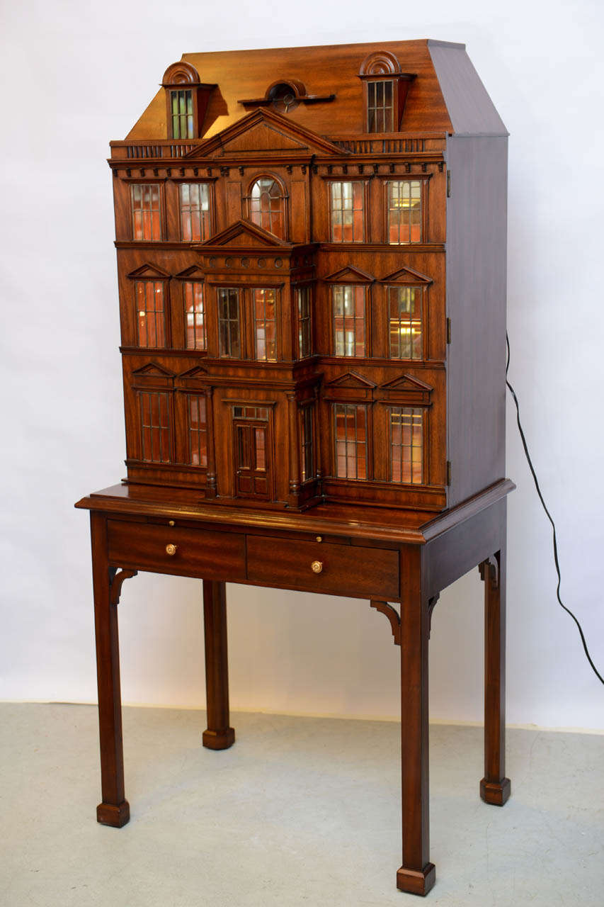 20th Century Doll House Bar Cabinet