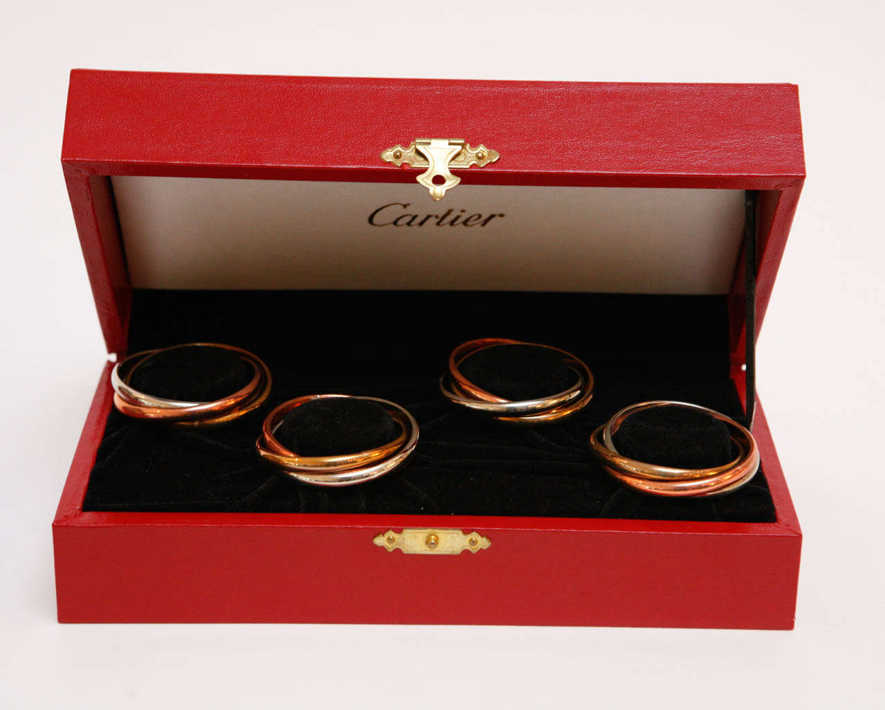 cartier napkin rings