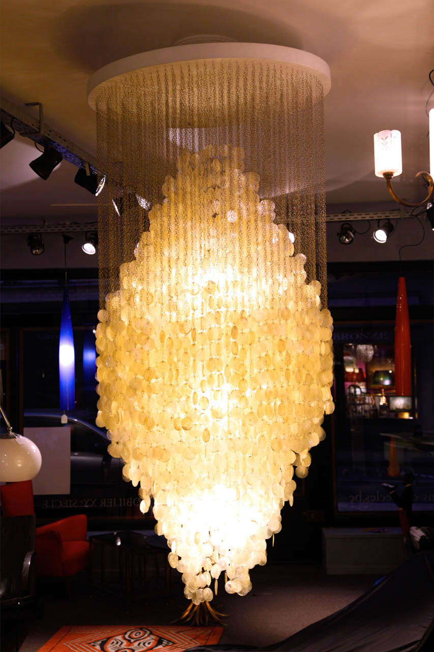 Verner Panton  "Fun" Series 8DM ceiling fixture