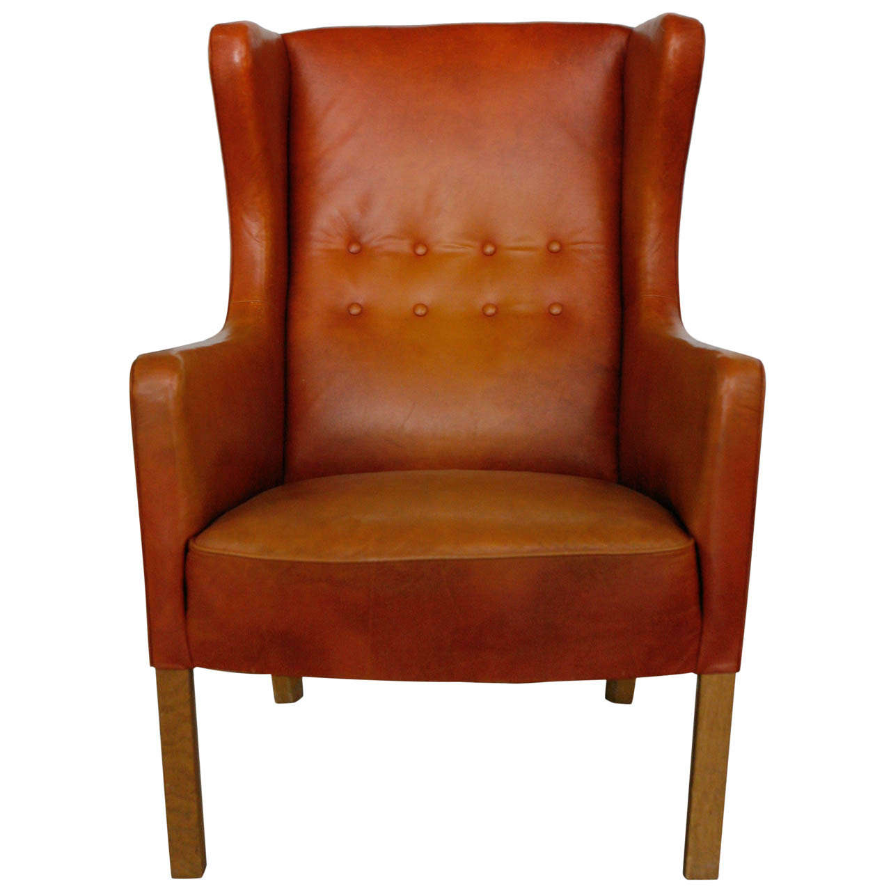 Borge Mogensen Wingback Chair , Denmark 1960