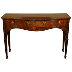 A Very Fine English Mahogany Serving Table circa 1780
