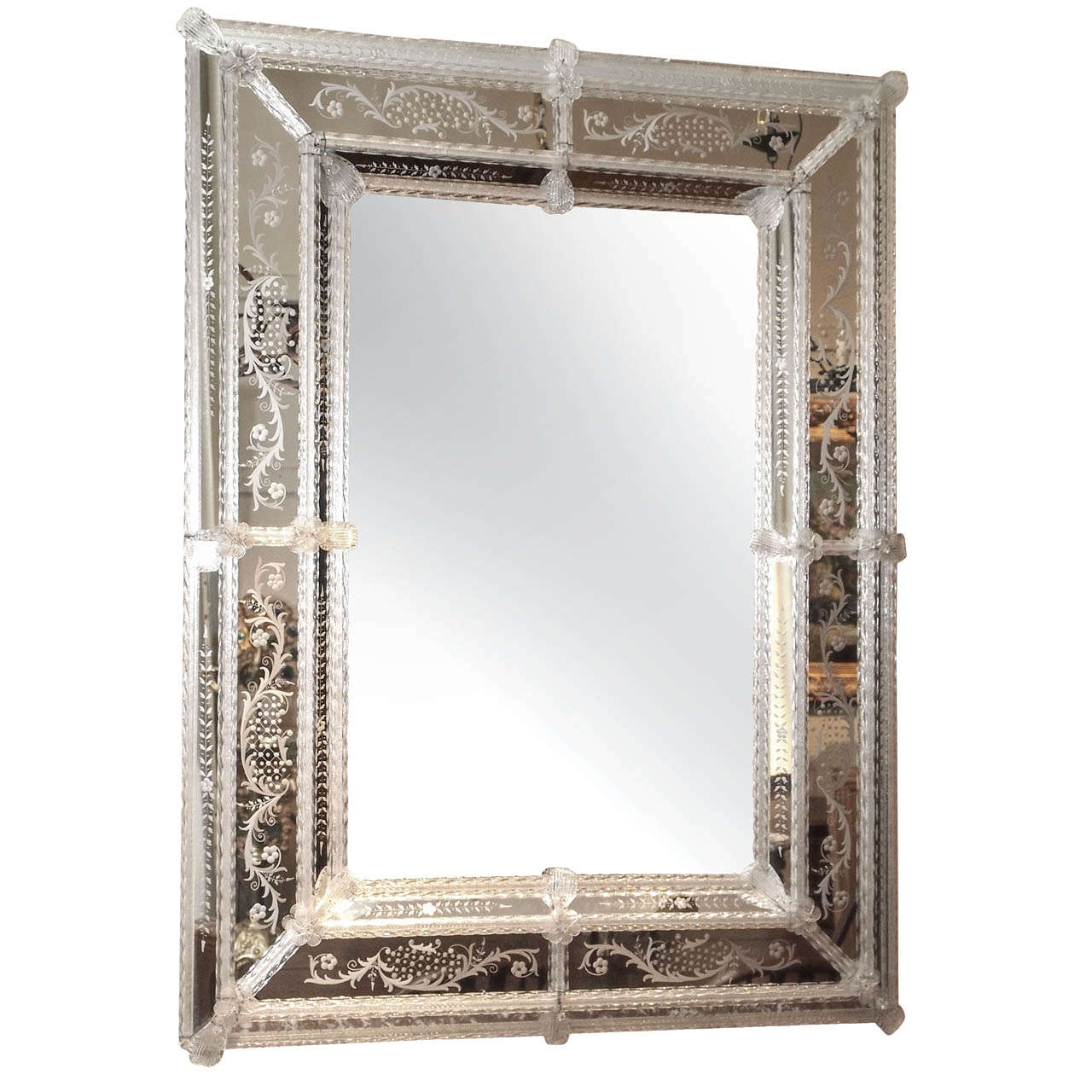 Antique Venetian Mirror circa 1920s-1930s
