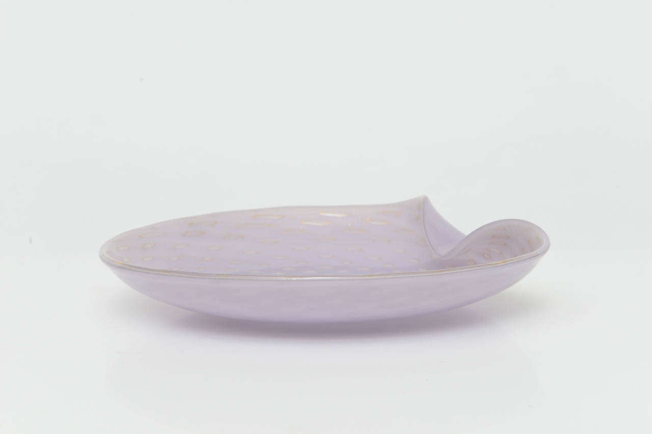 murano glass platter