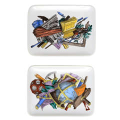 Vintage Piero Fornasetti Trays