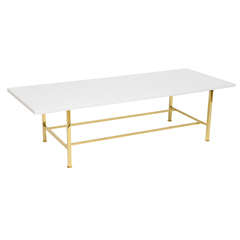 Polished Brass Coffee Table