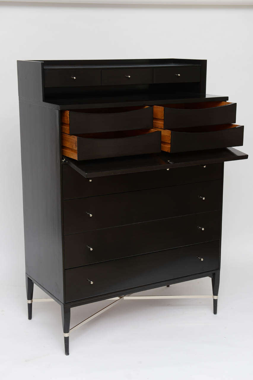 Mid-Century Modern Calvin Group Tall Dresser by Paul McCobb