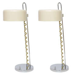 Pair of 70's Italian Table Lamps