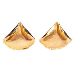 Pair 18kt Gold Angela Cummings for Tiffany 
Co. Earrings*