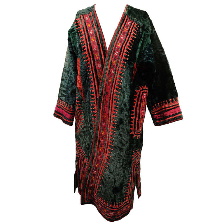 Antique Turkish Kaftan from the region of Istanbul For Sale