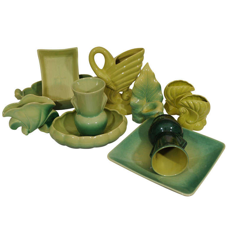 Collection of Beauce Pottery from Quebec For Sale
