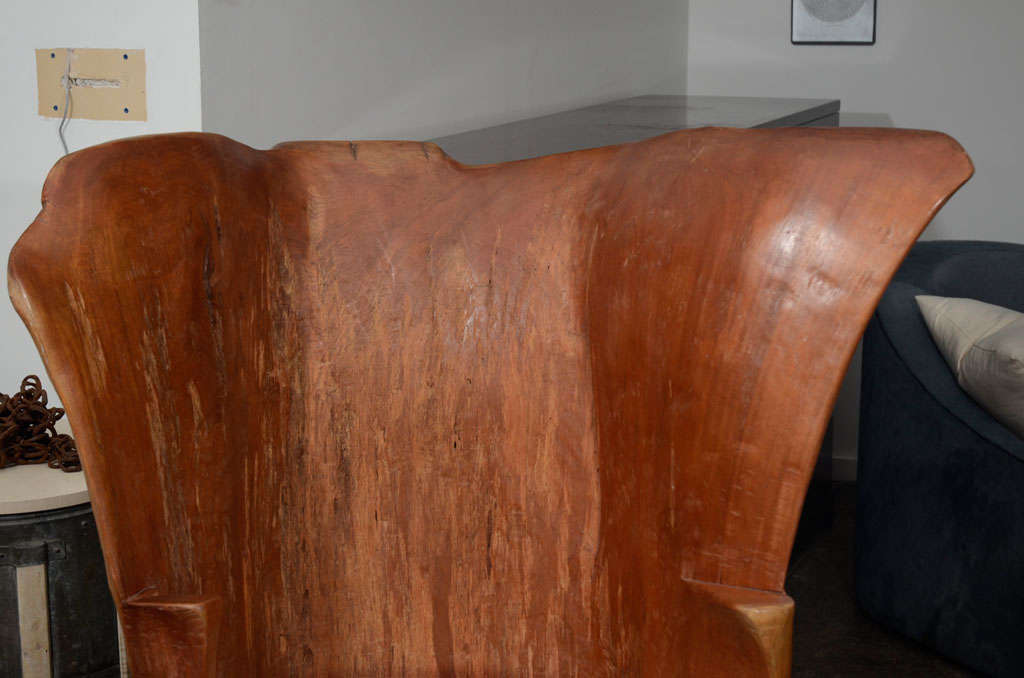 wood stump chairs