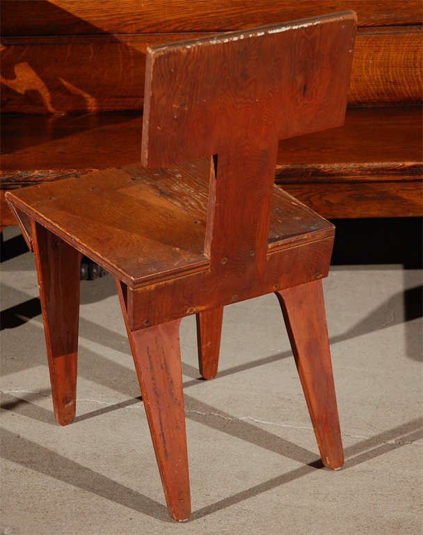 Pair of Plywood Side Chairs by Nathan Lerner 2