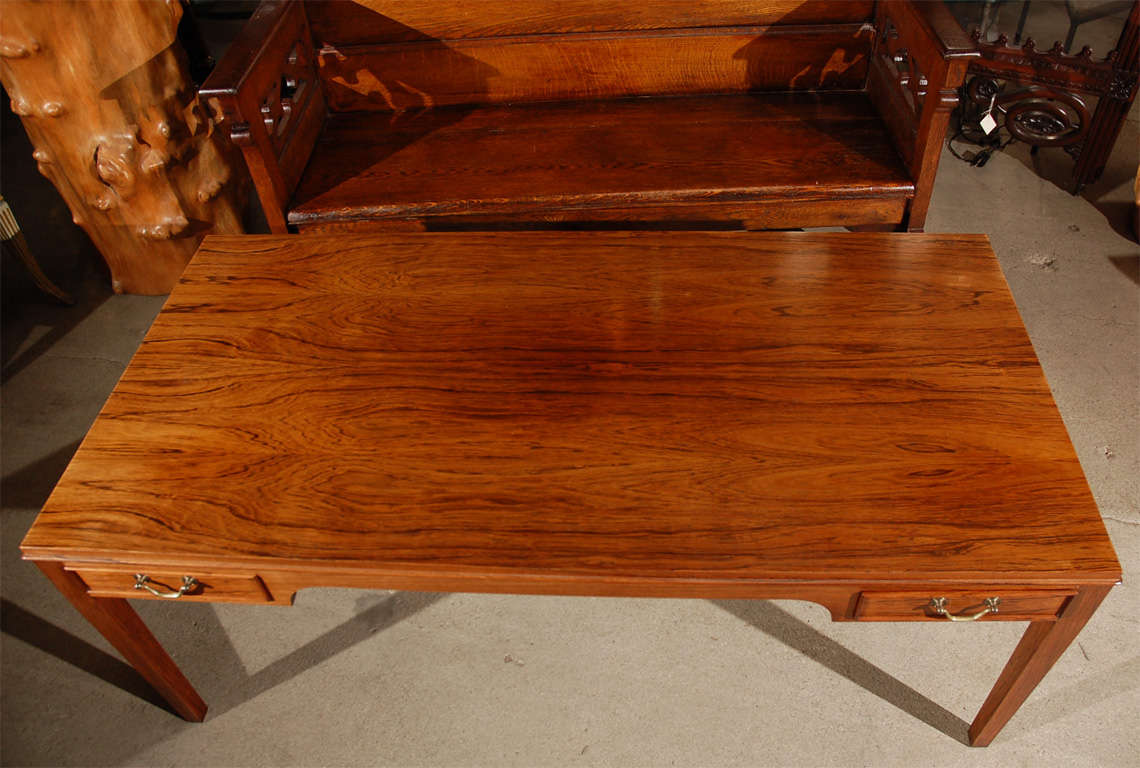 Rosewood Fritz Henningsen Coffee Table For Sale