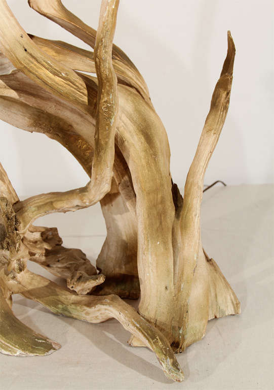 Wood Iconic Driftwood Table Lamp
